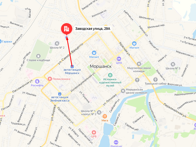 Территориальный отдел Управления Роспотребнадзора по Тамбовской области в г. Моршанске, Моршанском, Пичаевском и Сосновском районах